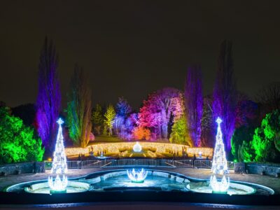 Christmas Garden im botanischen Garten Berlin